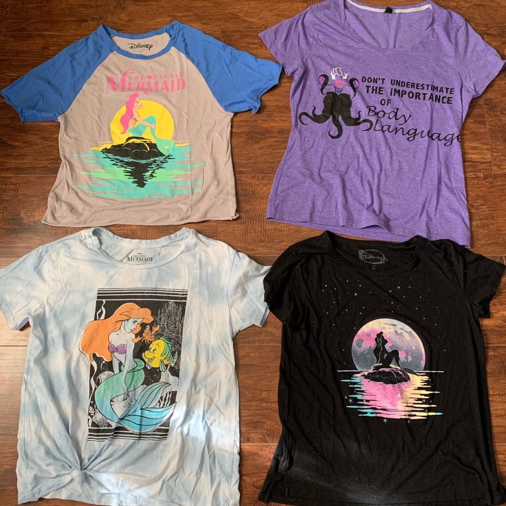 Bundle of The little mermaid shirts